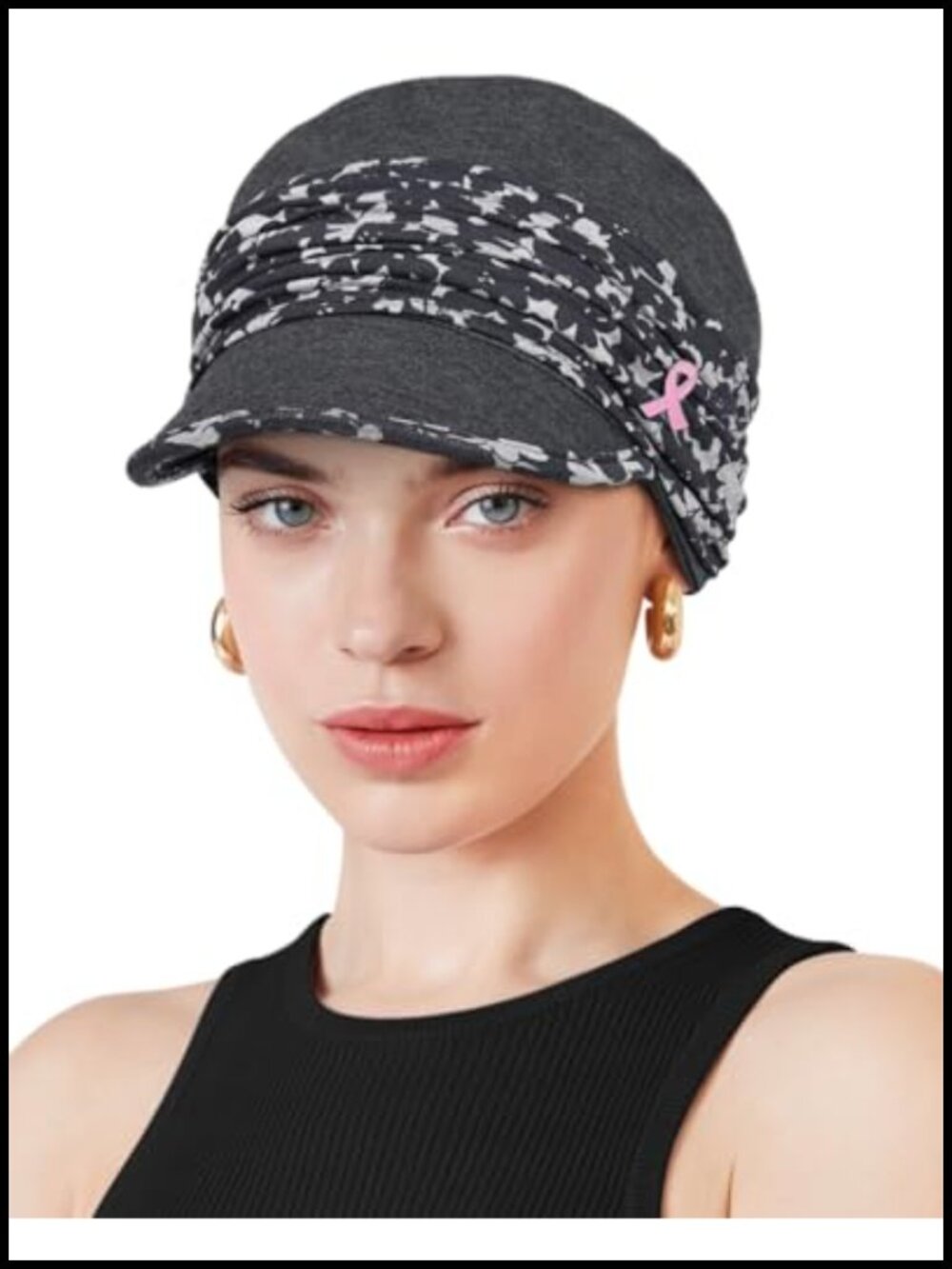 Viscose Newsboy Cap Chemo Headwear Hair Loss Hat Women